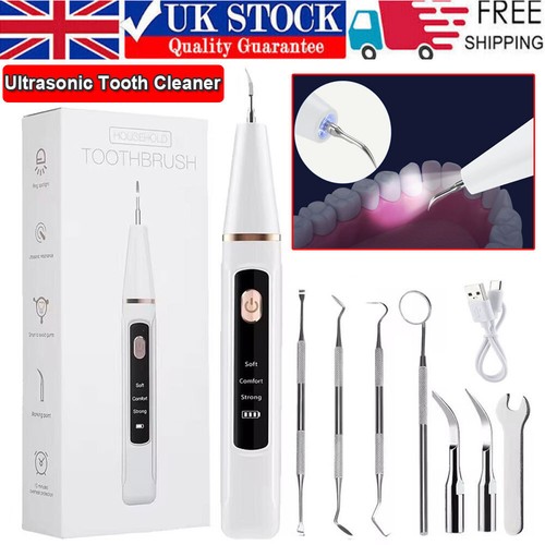 Ultrasonic tooth cleaner - tooth,