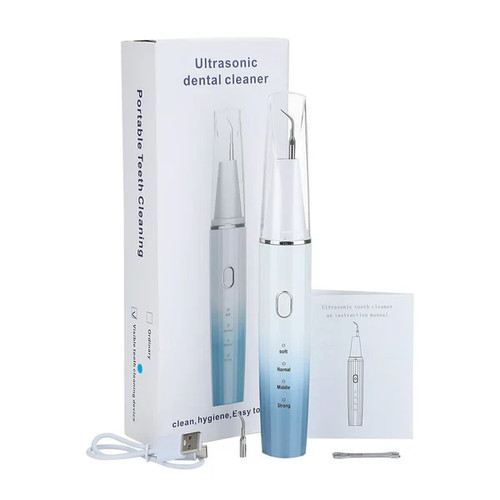 Ultrasonic tooth cleaner - ultrasonic, kit