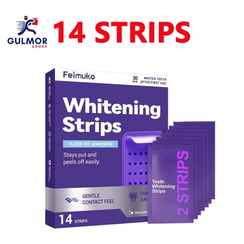 Purple teeth whitening kit - purple,