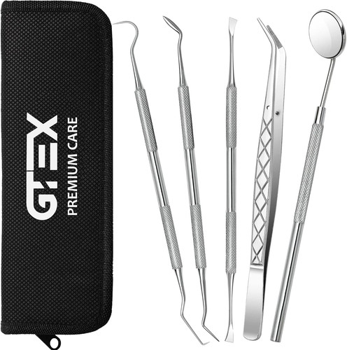 5pcs dental tools kit plaque - kit,