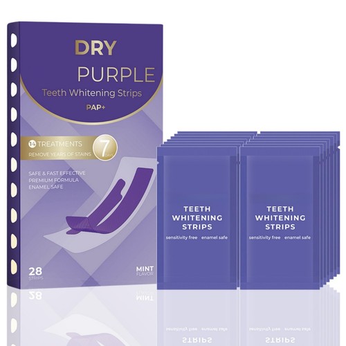 28pcs purple teeth whitening - purple,