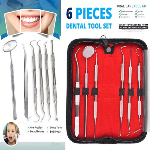 Dental teeth cleaning - dental, kit