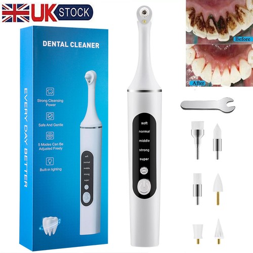 Electric teeth stain - electric, remover